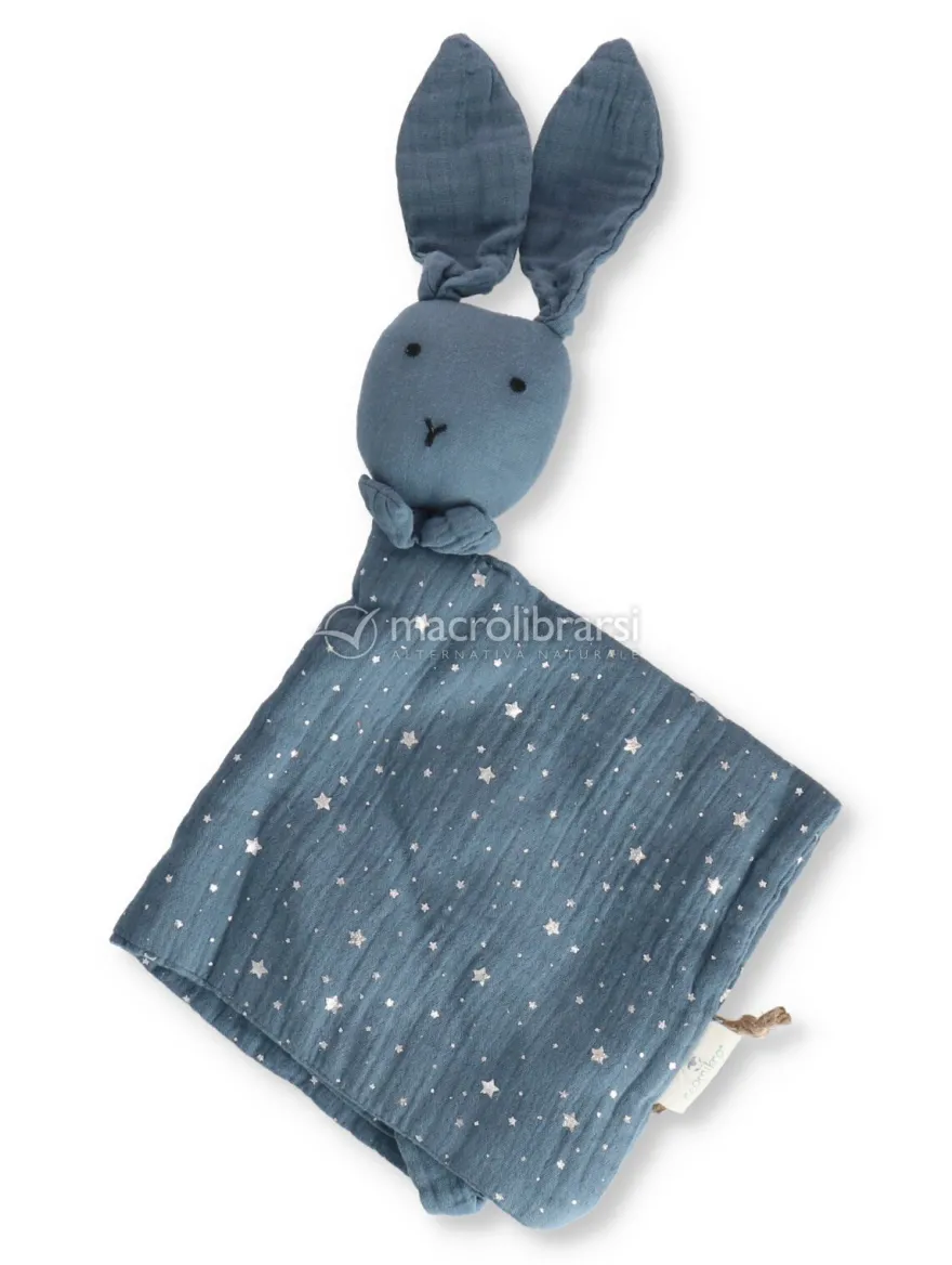 Doudou Coniglietto Stellato - Indaco