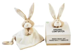 Doudou con Peluche e Massaggiagengive - Bunny