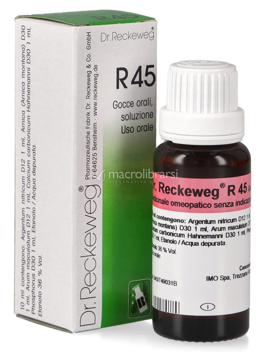 Dr.Reckeweg R45 Gocce Omeopatiche 22 ml