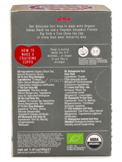 Earl Grey Tea - Tè Nero e Bergamotto Bio