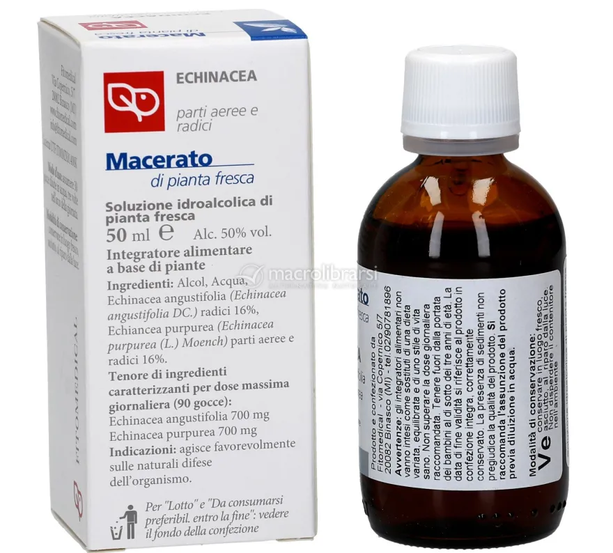 Echinacea - Macerato di Pianta Fresca Bio