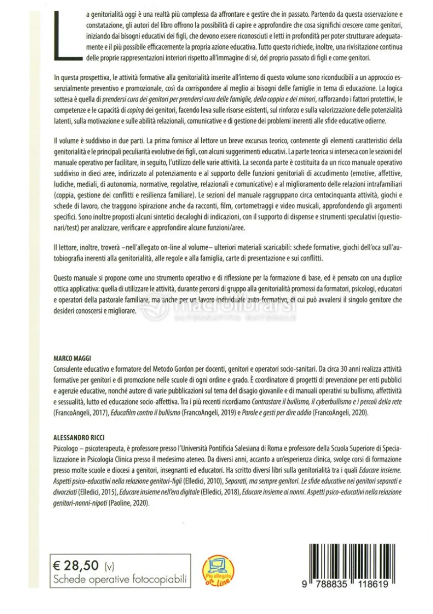 Educare alla Genitorialità