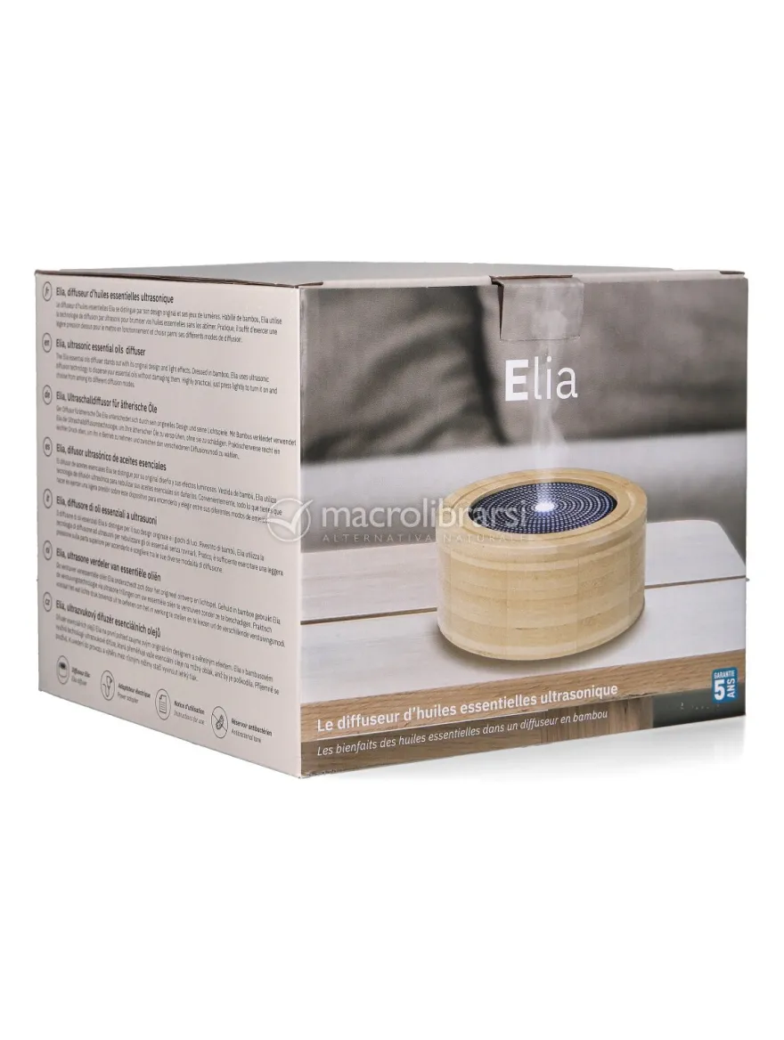 Elia - Diffusore Elettrico a Ultrasuoni con Led Colorati
