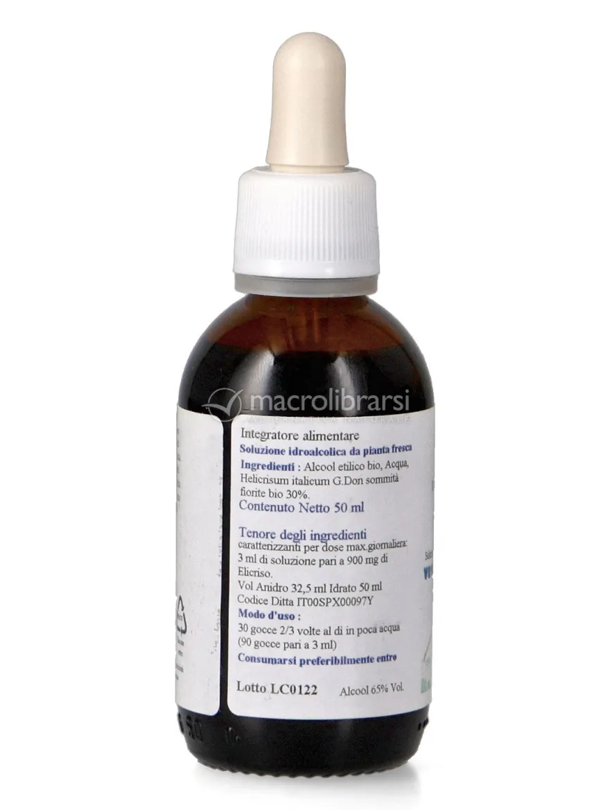 Elicriso Bio - Estratto Idroalcolico