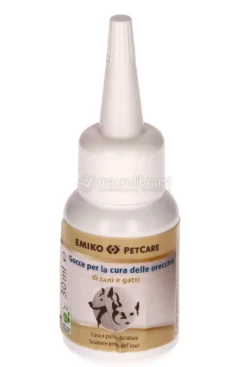 EMIKO® PetCare Gocce per le Orecchie di Cani e Gatti
