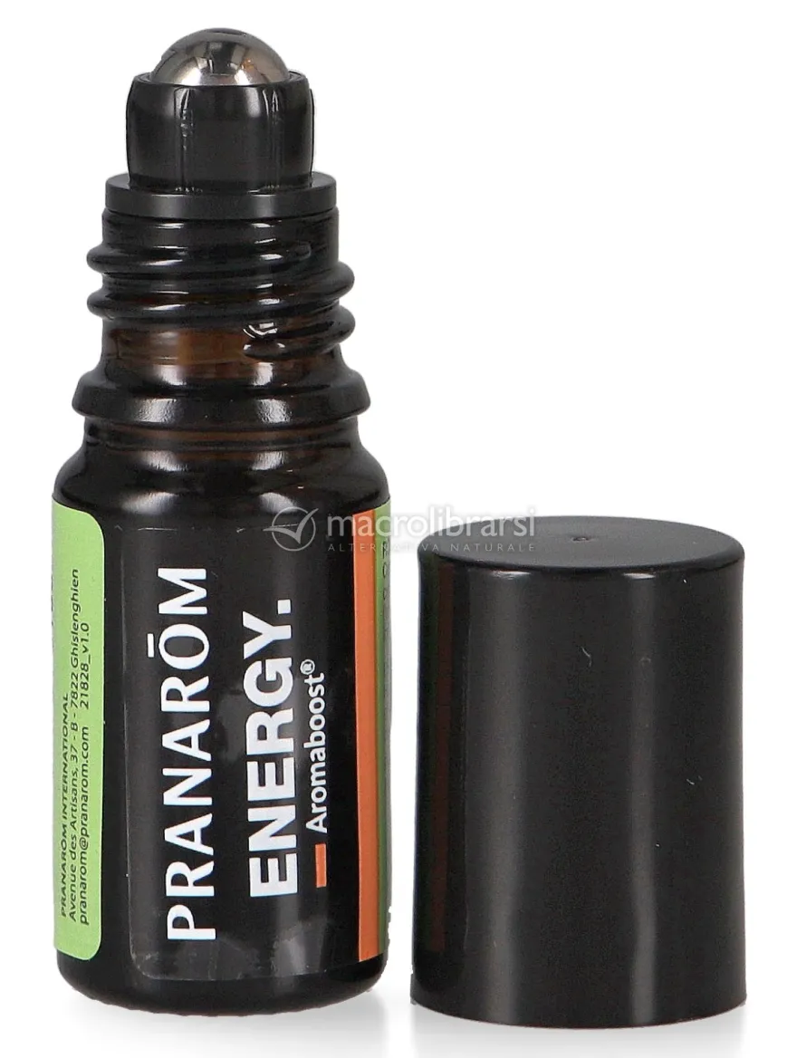 Energy - Roll On con Oli Essenziali Bio Aromaboost®