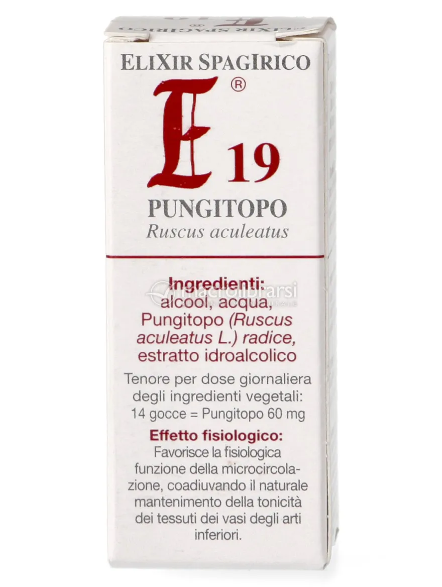 E19 Pungitopo - Elixir Spagirico
