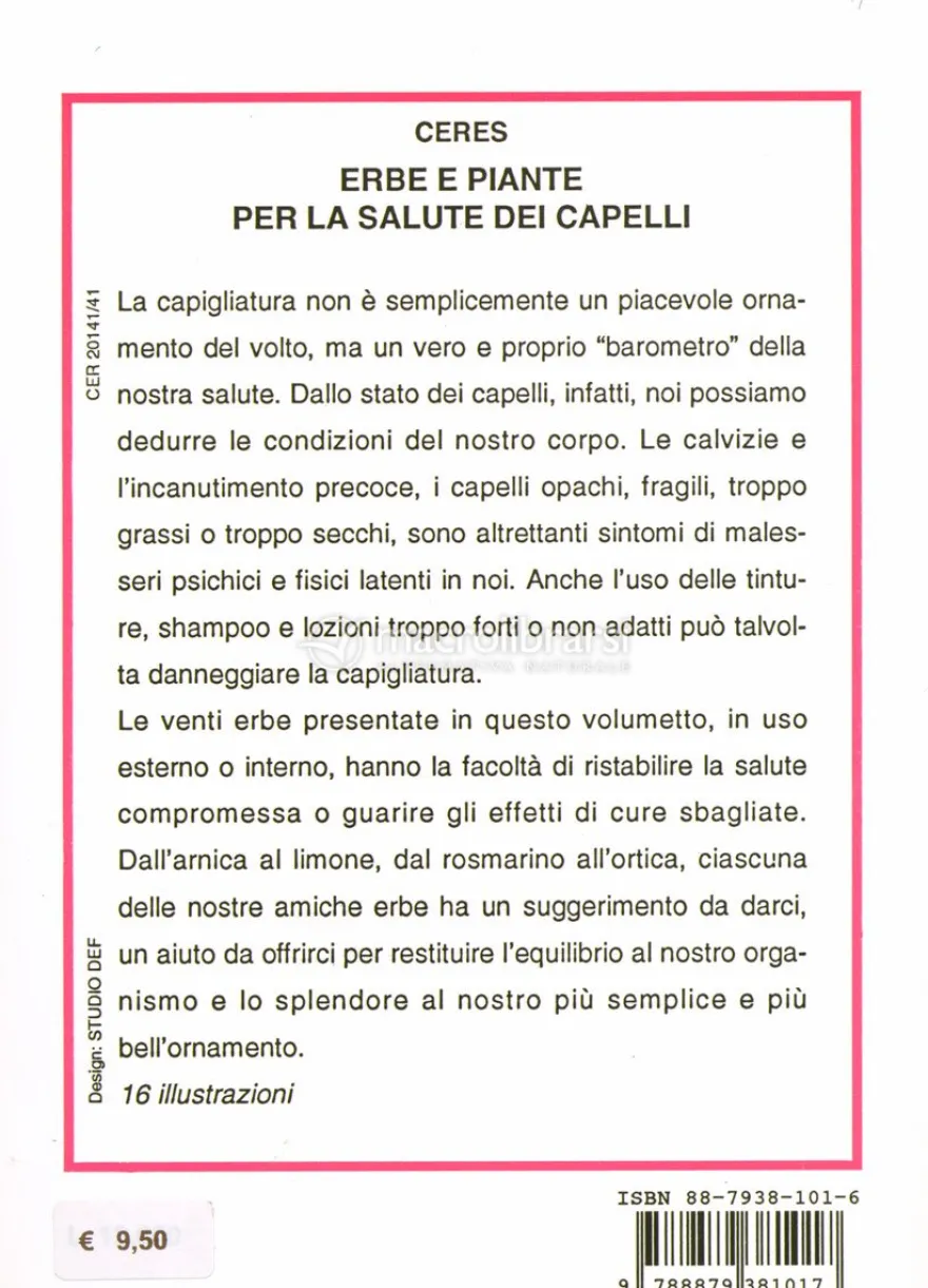Erbe e piante per la salute dei capelli