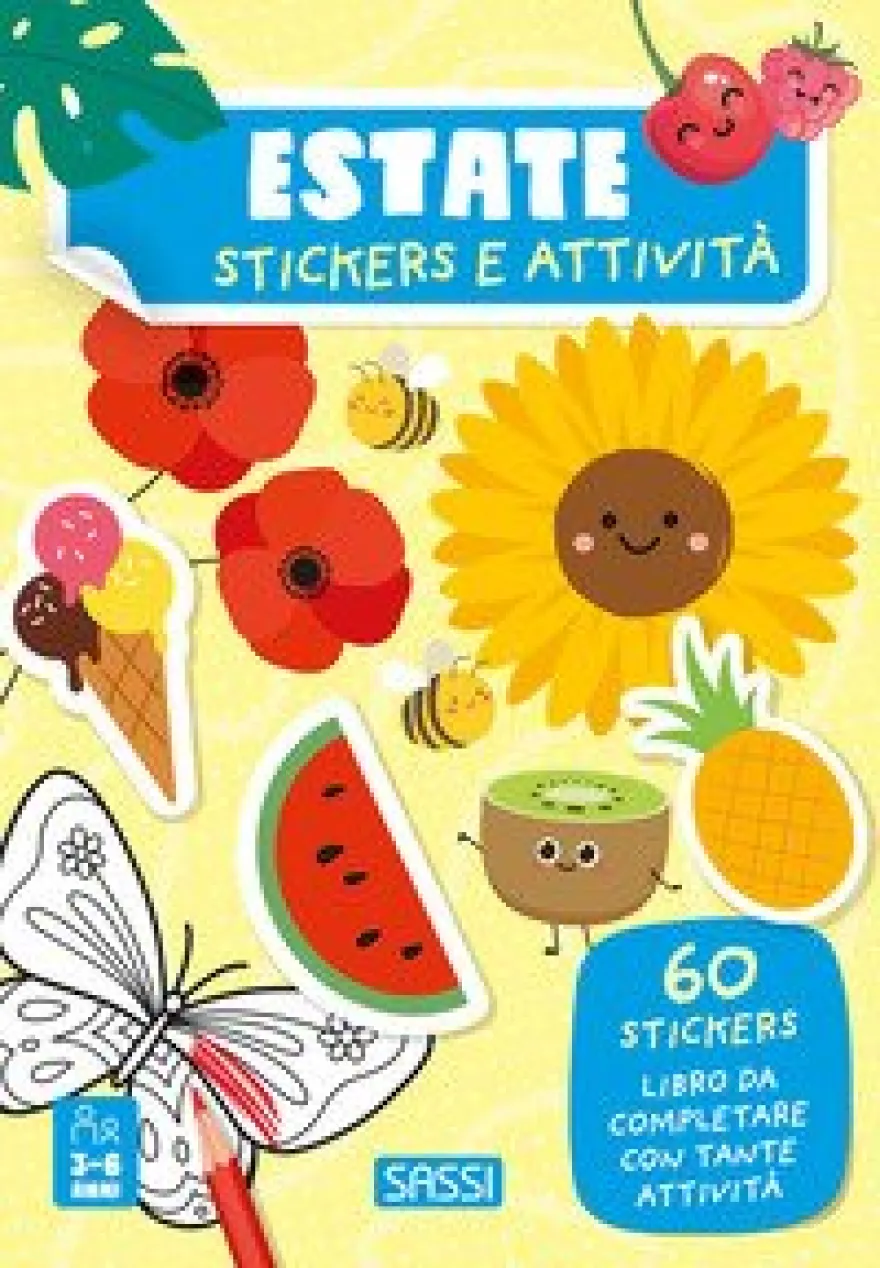 Estate Stickers E Attività Ediz Illustrata