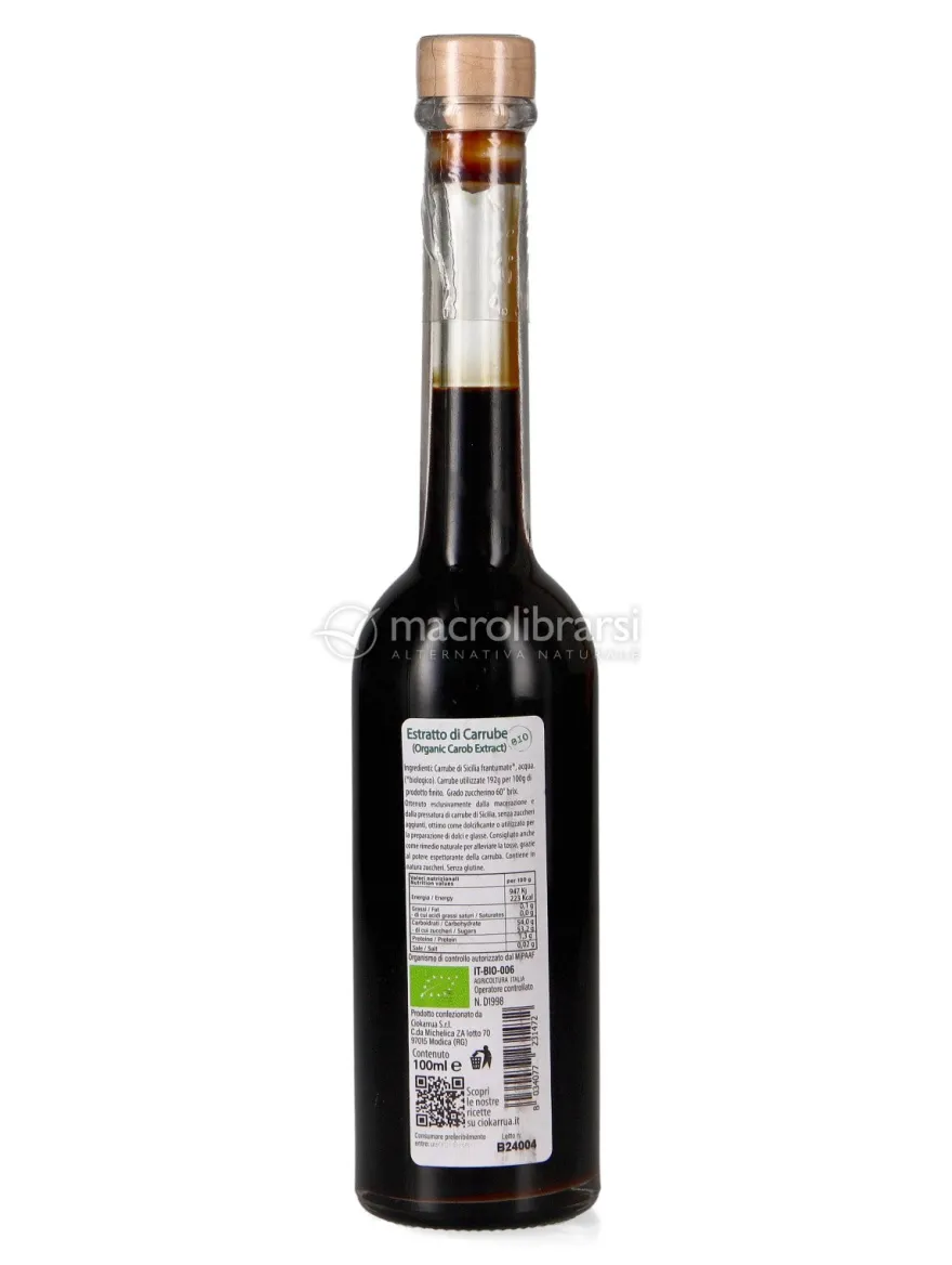 Estratto di Carrube di Sicilia Bio - 100 ml