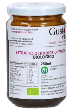 Estratto di Radice di Yacon Biologico