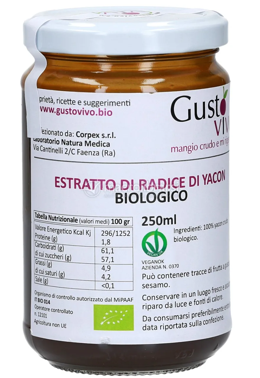 Estratto di Radice di Yacon Biologico