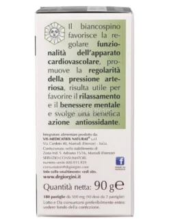Estratto Integrale Secco di Biancospino in Pastiglie