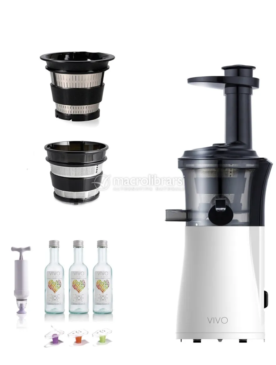 Estrattore di Succo Vivo Compact + 2 Filtri + Kit Conservazione