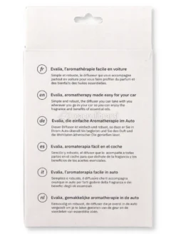 Evalia - Diffusore di Oli Essenziali per Auto