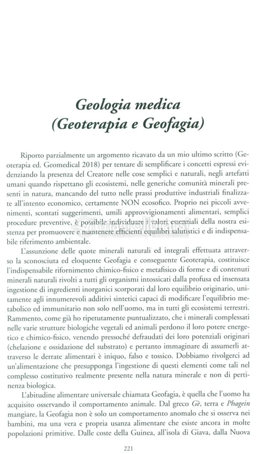 Evoluzione Rivoluzione Minerale