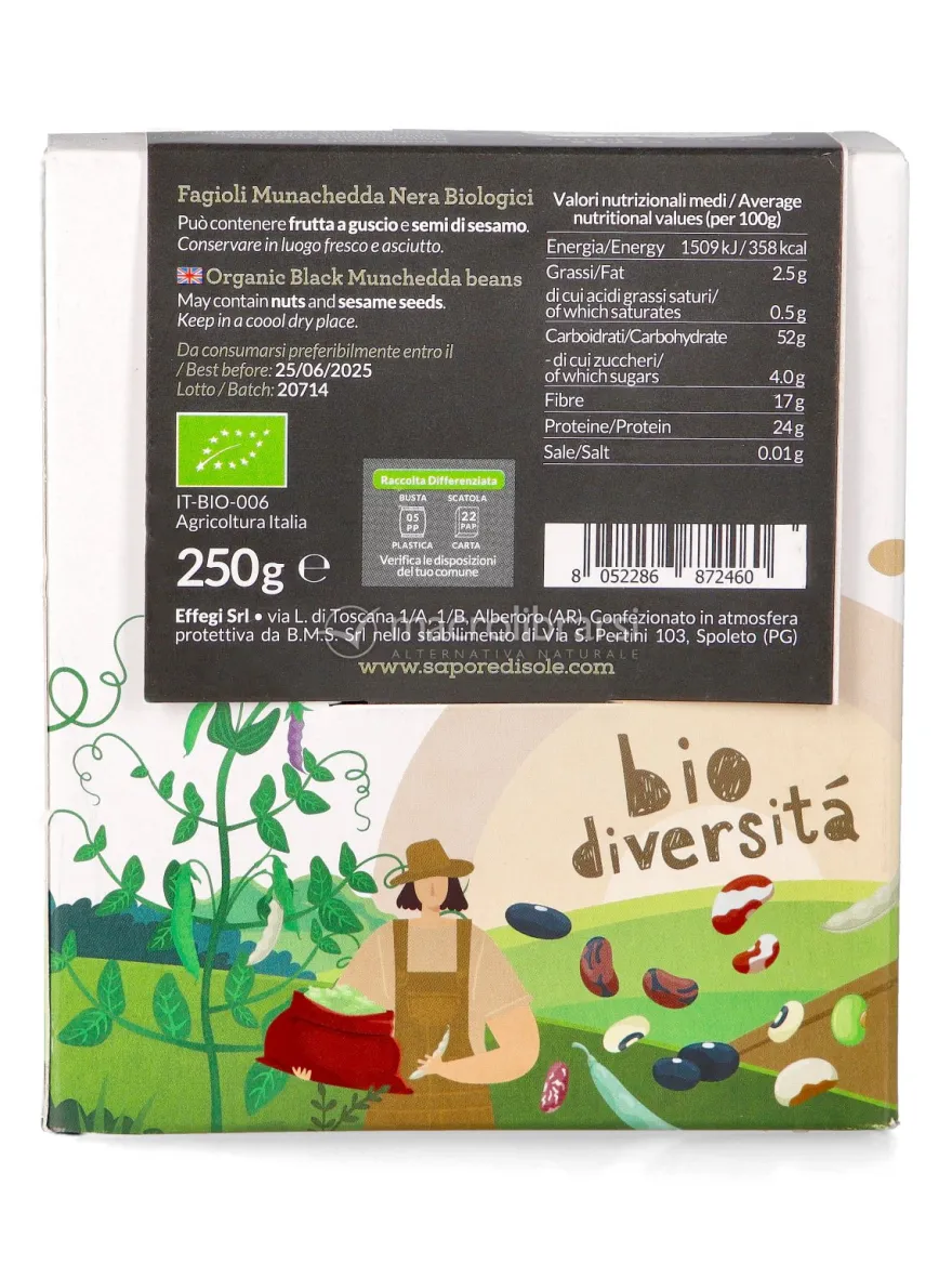 Fagioli Munachedda Bio