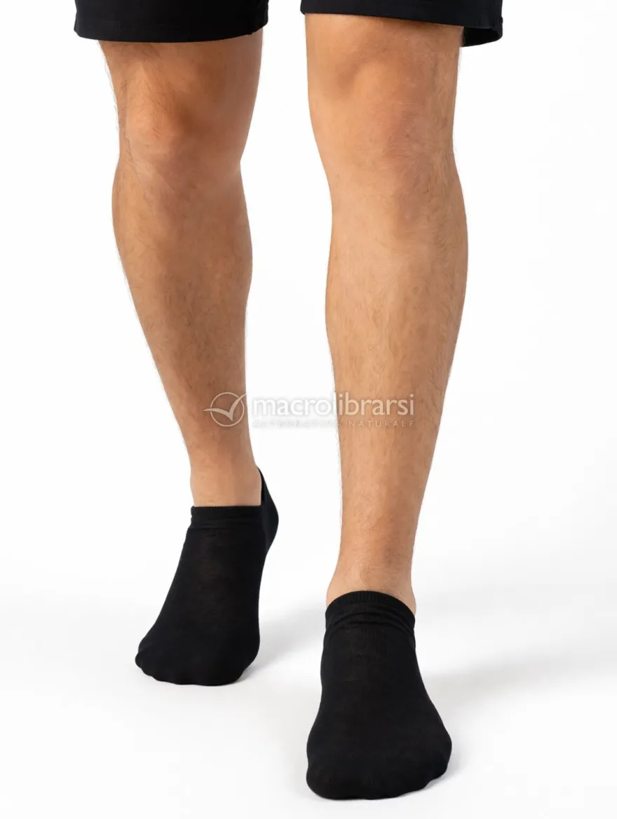 Fantasmino Uomo in Filo di Scozia Nero - Taglia 40/41