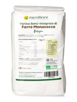 Farina di Farro Monococco Semi-integrale Biologica
