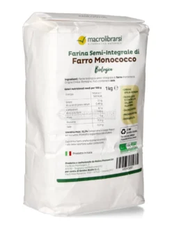 Farina di Farro Monococco Semi-integrale Biologica