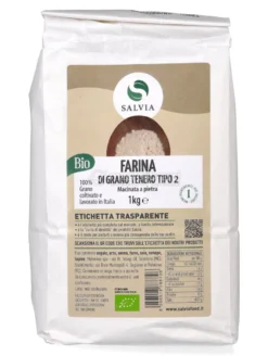Farina di Grano Tenero di Tipo 2 Bio - 1 kg