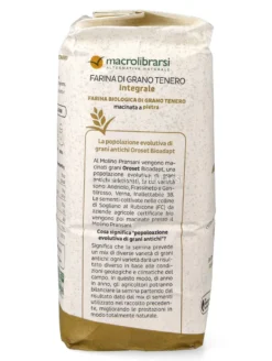 Farina di Grano Tenero Integrale - Kg. 1