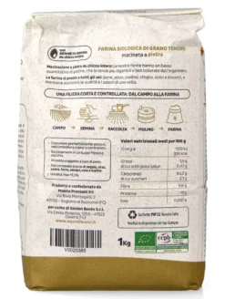 Farina di Grano Tenero Integrale - Kg. 1