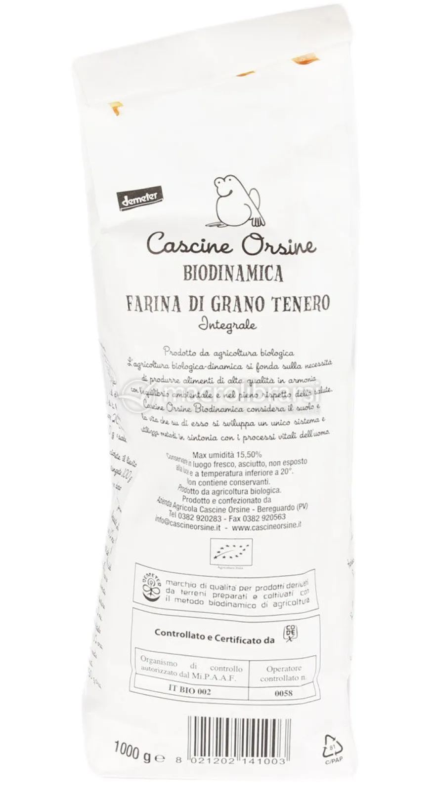 Farina di Grano Tenero Tipo Integrale