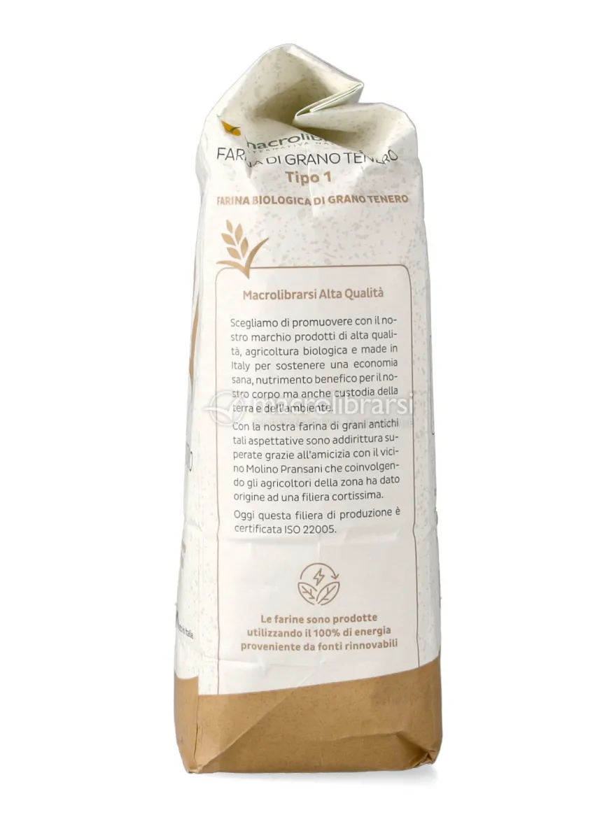 Farina di Grano Tenero Tipo 1 - 2,5 kg