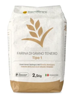 Farina di Grano Tenero Tipo 1 - 2,5 kg