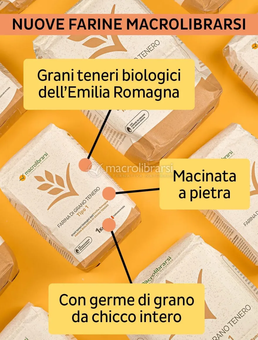 Farina di Grano Tenero Tipo 1 - 2,5 kg