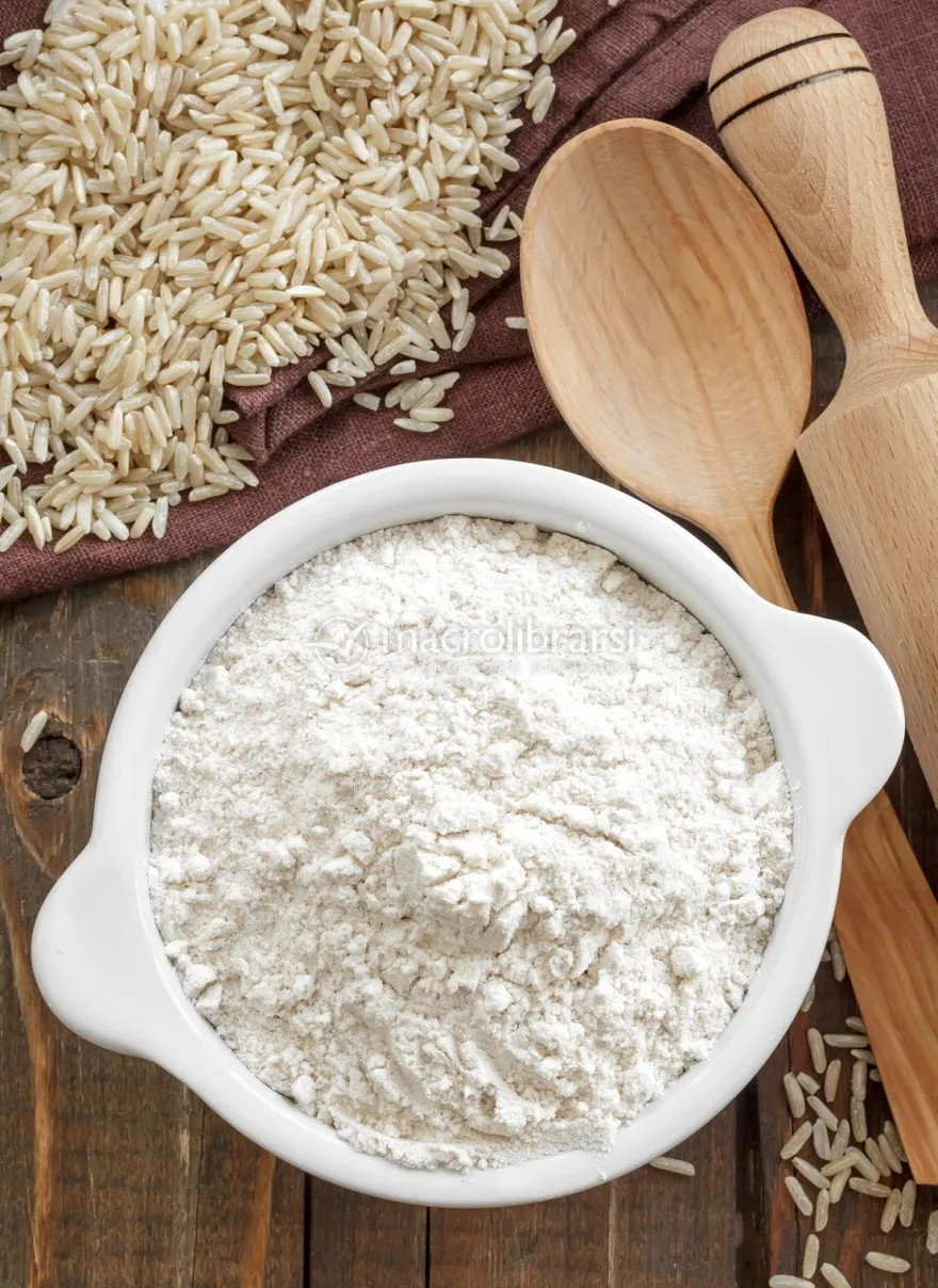 Farina di Riso Impalpabile Senza Glutine Bio