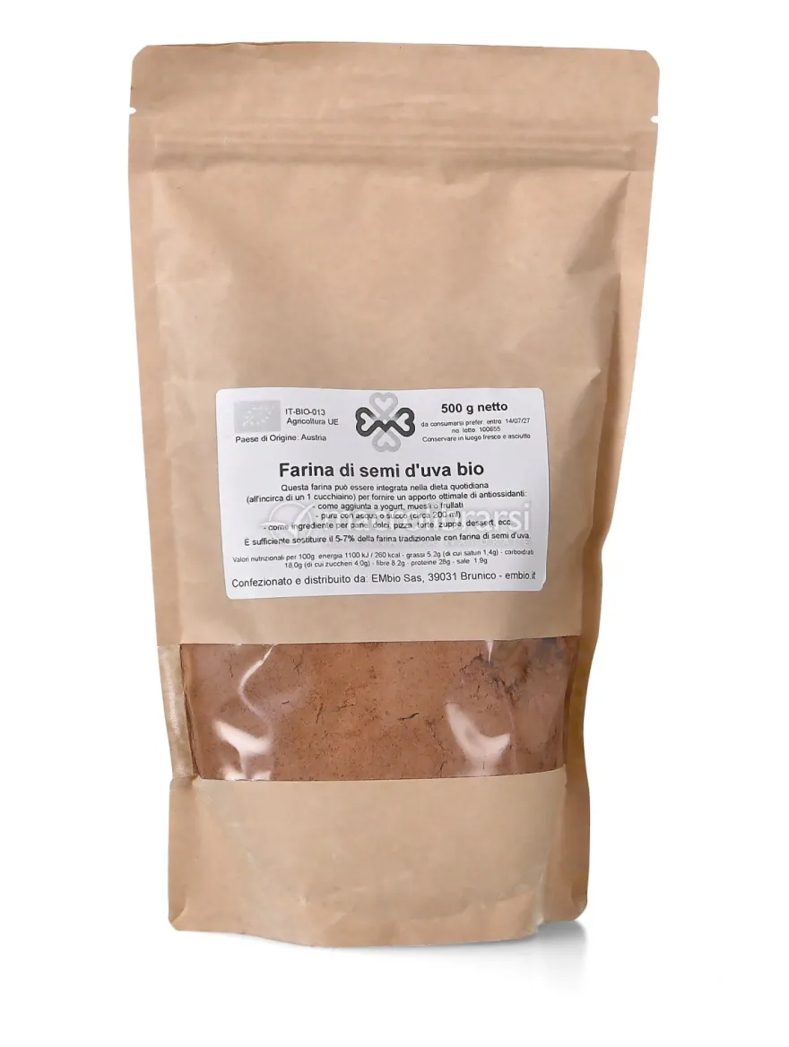 Farina di Semi d'Uva Bio