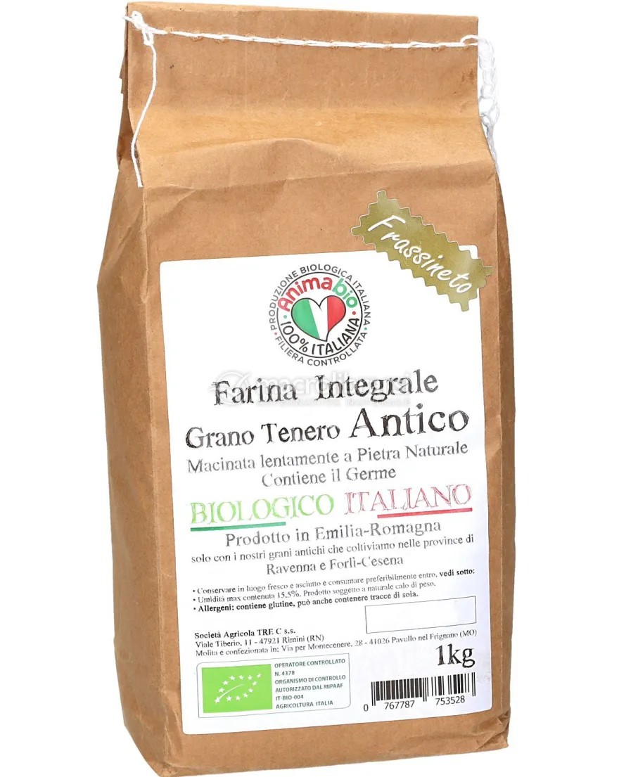 Farina Integrale di Grano Tenero Antico - Frassineto