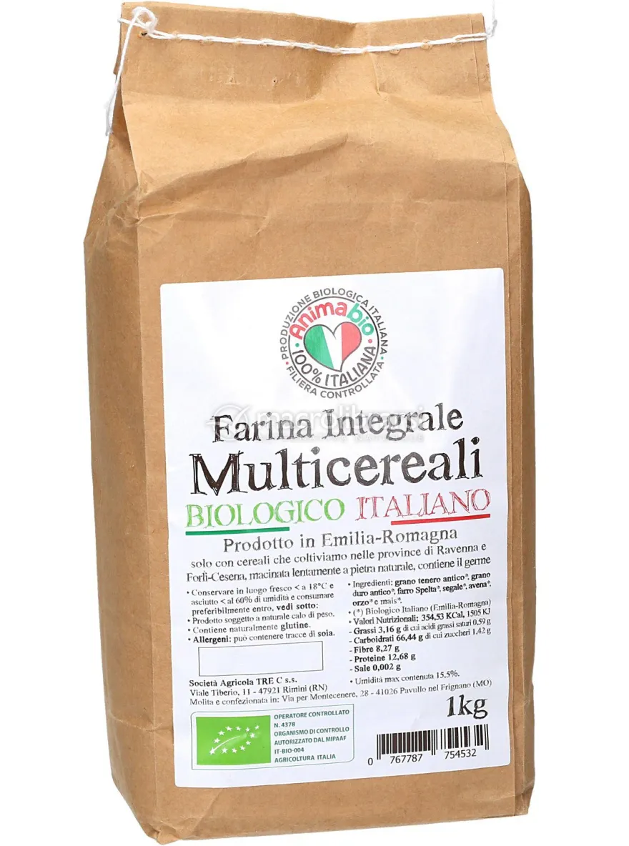 Farina Integrale Multicereali Italiana