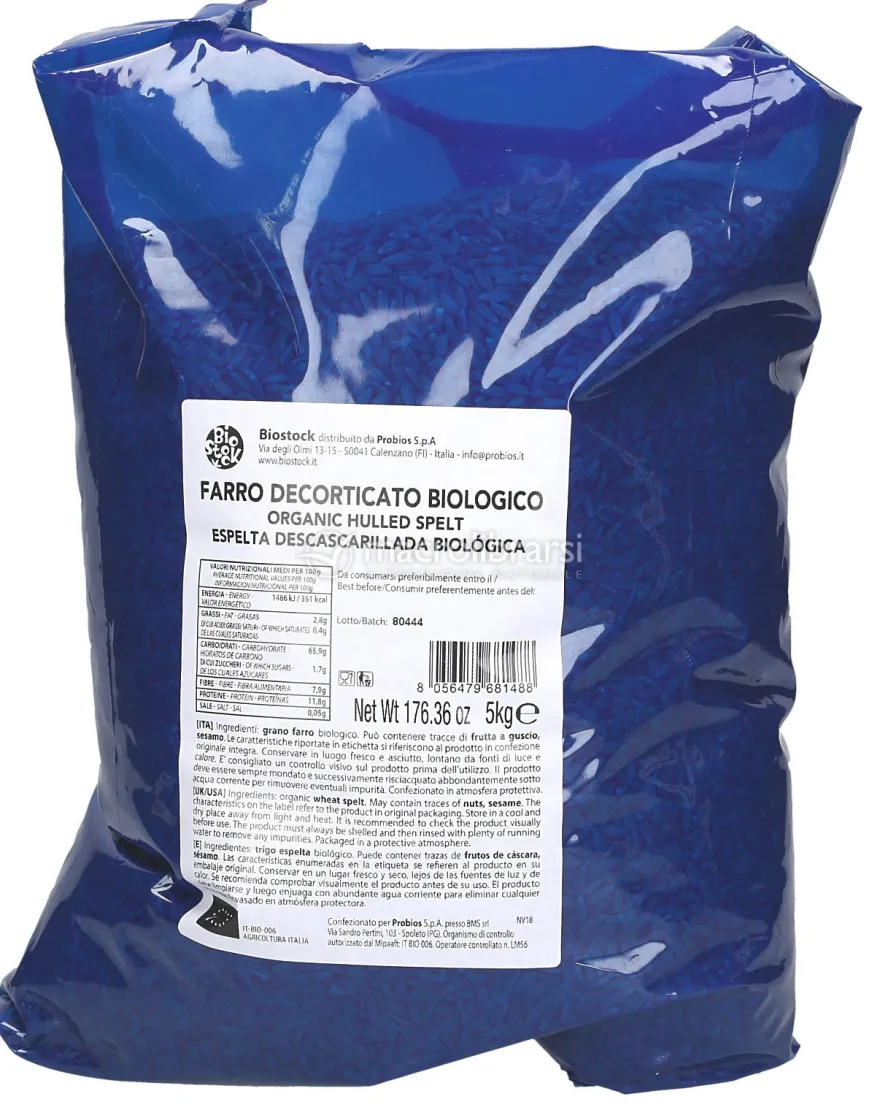Farro Decorticato Biologico