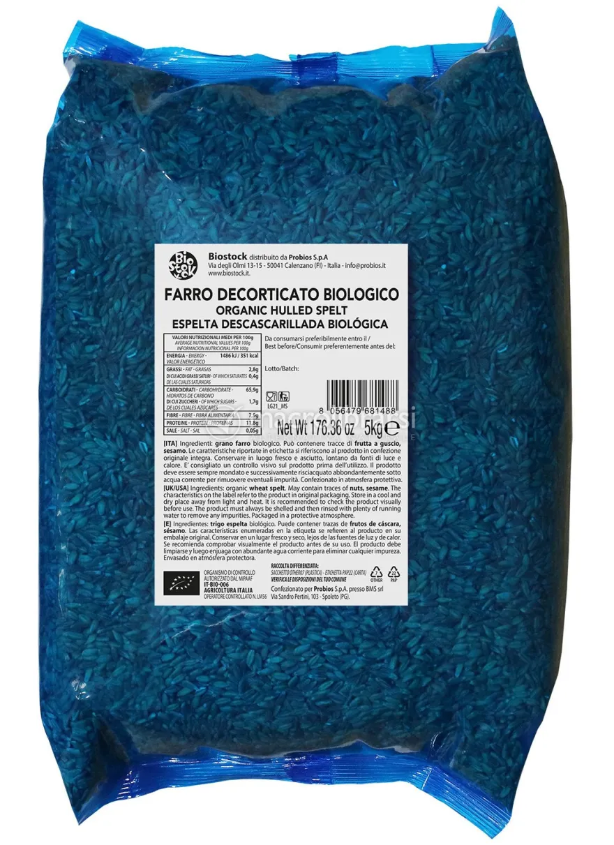 Farro Decorticato Biologico