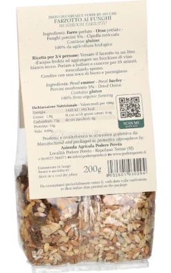 Farzotto ai Funghi e Orzo