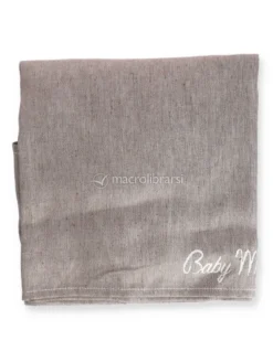 Fascia Porta Bebè ad Anelli Linum - Marrone
