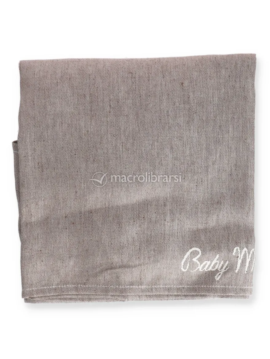 Fascia Porta Bebè ad Anelli Linum - Marrone