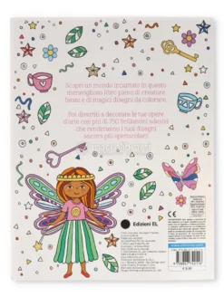 Fatine Scintillanti - Libro da Colorare