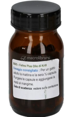 Felins Plus® Olio di Krill - Integratore per Gatti in Capsule