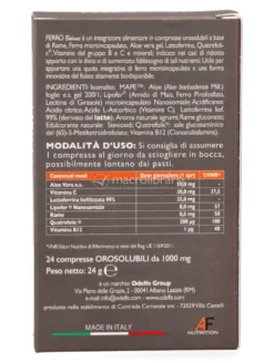 Ferro Balance 2,0 - Integratore Alimentare di Ferro e Folati