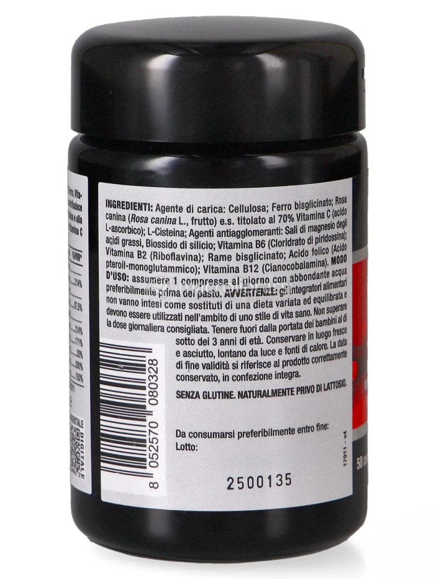 Ferro F2+ con Vitamine del Gruppo B e Vitamina C