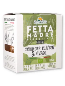FettaMadre - Fette Biscottate Biologiche con Pasta Madre Senatore Cappelli e Avena