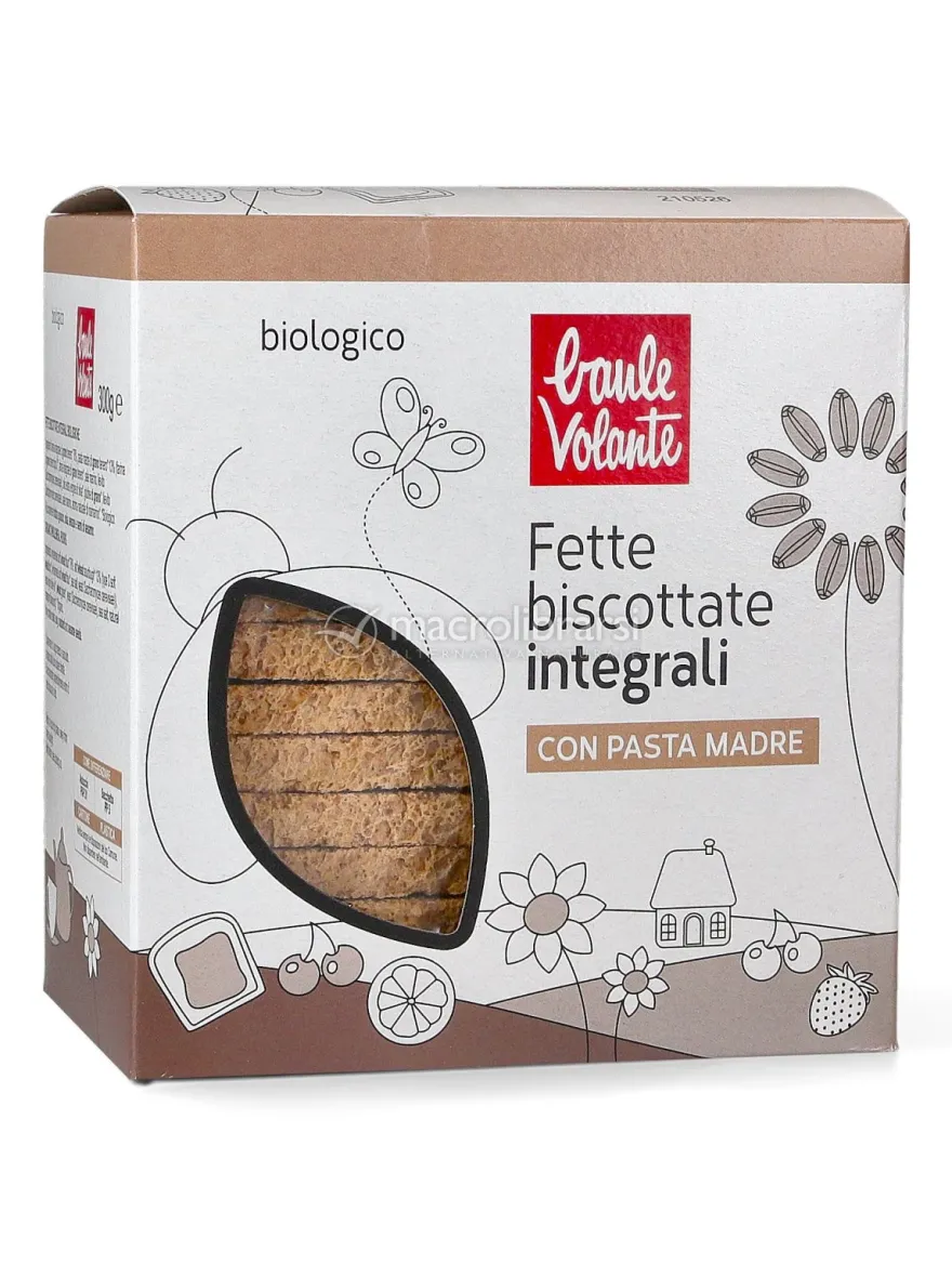 Fette Biscottate Integrali Bio con Pasta Madre
