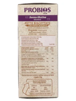 Fette Biscottate Senza Glutine con Farina Integrale