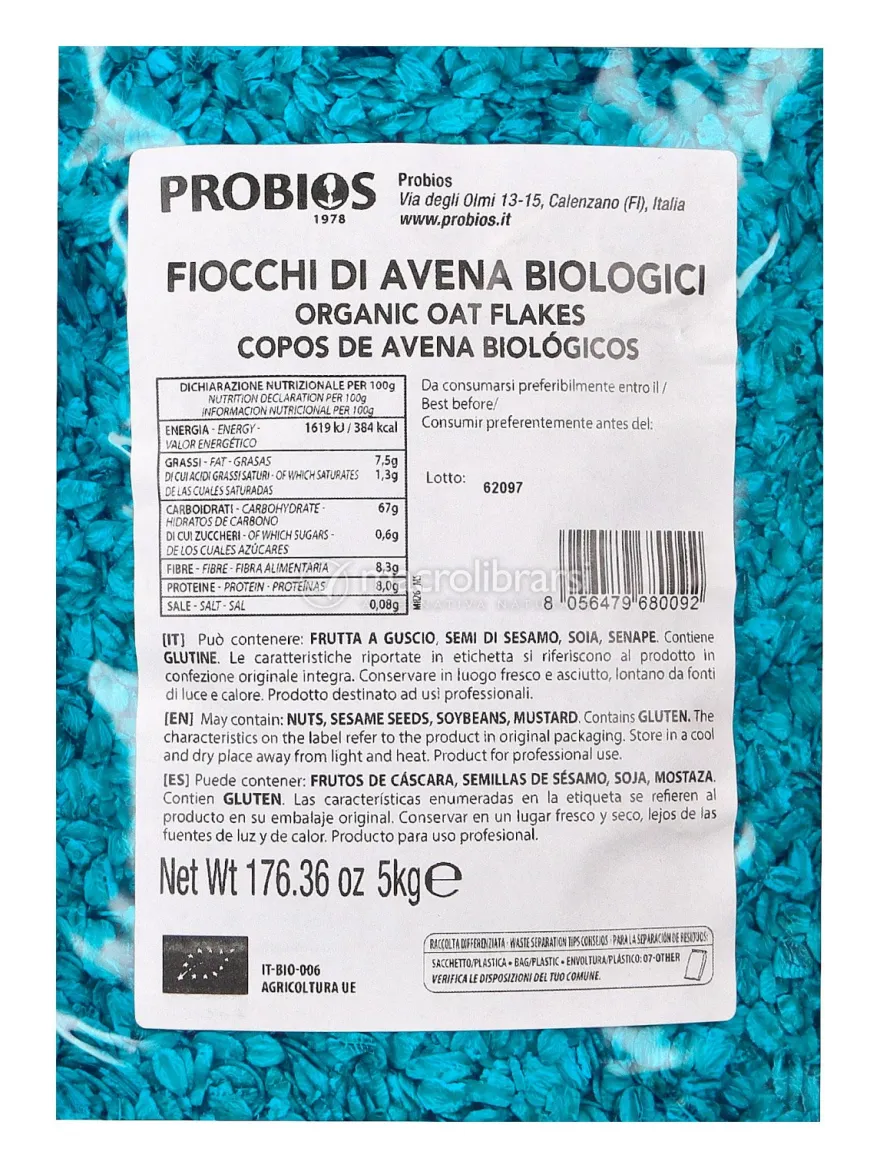 Fiocchi Avena Grandi Bio