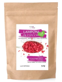 Fiocchi di Lampone Liofilizzato Biologico