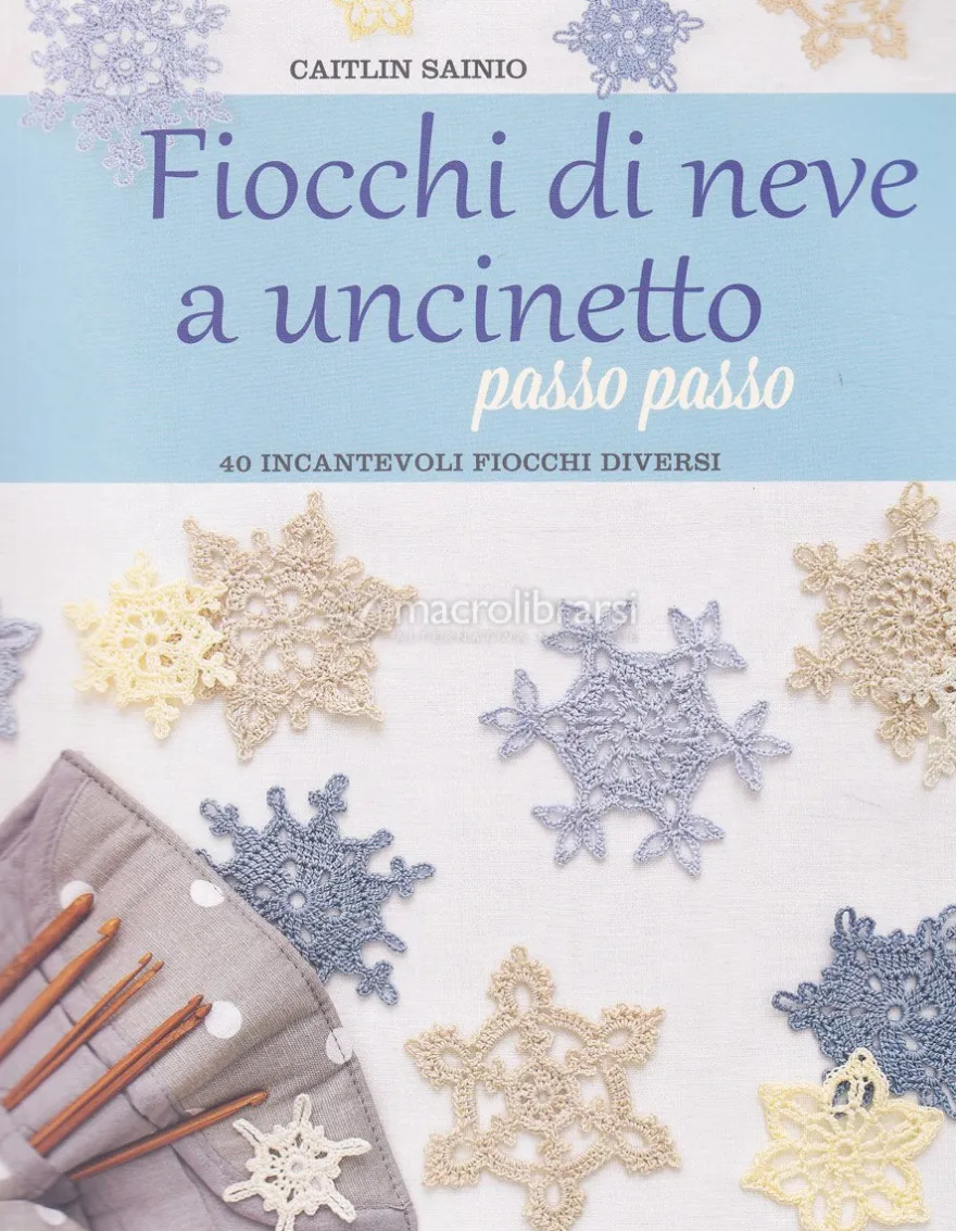Fiocchi di Neve a Uncinetto Passo Passo